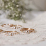 Jade Petite Wave Half Ring
