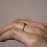 Tiny Solitaire Ring