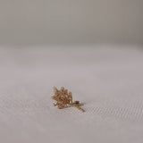 Tulum Leaf Earstud
