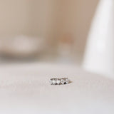 Vintage Diamond Huggie