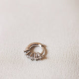 Vintage Diamond Huggie