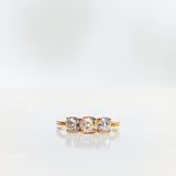 One-Of-A-Kind Antique Diamond Three Stone Ring 1.46 CT