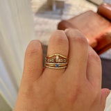 Finished: Pre-loved Not So Tiny Ring with Blue Sapphire