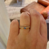 Finished: Pre-loved Not So Tiny Ring with Blue Sapphire