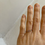 Finished: Elise Ring with Light Pink Morganite and Champagne Diamonds