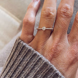 Finished: Pre-Loved Not At All Tiny Sparkle Ring with Diamonds