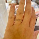 Finished: Gilda Ring with Chocolate Diamond Gradient