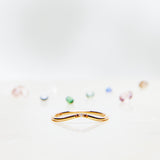 Finished: Three Diamond Pointed Band with Chocolate Diamonds and one Diamond