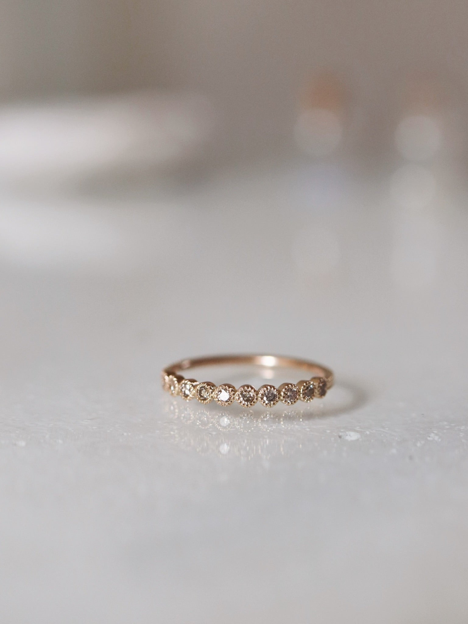 Vintage Style Eternity Bands