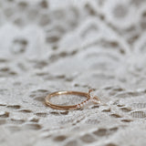 Lily Top Drop Sparkle Ring