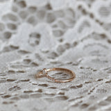 Lily Top Drop Sparkle Ring