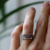 Amelia's Minimalistic Baguette Brilliant Band - Top Covered