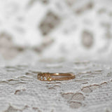 Astrid Top Covered Diamond Band - Mother's Ring