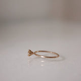 Finished: Not At All Tiny Ring with Yellow Sapphire