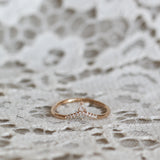 Lily Top Drop Sparkle Ring