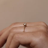 Finished: Diamond Solitaire with an 0.61 CT Antique Diamond