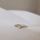 Finished: Diamond Solitaire with an 0.61 CT Antique Diamond