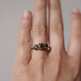 One-Of-A-Kind Edith Ring 2.0 CT with Dark Chocolate Diamonds