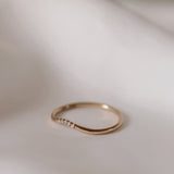 Five Dots Top Ring
