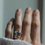 Grandmother's White Topaz Ring