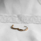 Katja's More Gold Than Diamond Hoop