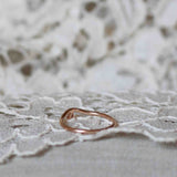 Lily Fallen Drop Ring i Roséguld