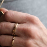 Logan Eternity Band - Svarta diamanter