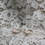 Low Set Diamond Solitaire Ring