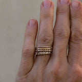 Mini Angel Ring med Champagnediamanter