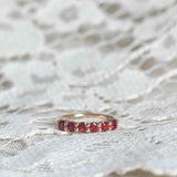 Mini Angel Ring with Rubies