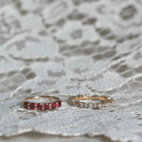 Mini Angel Ring with Rubies
