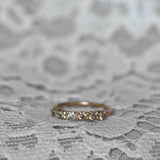 Mini Angel Ring med Champagnediamanter