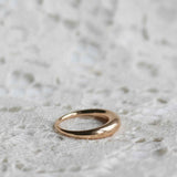 Minimalistisk Dome Ring
