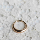 Minimalistisk Dome Ring