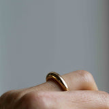 Minimalistisk Dome Ring