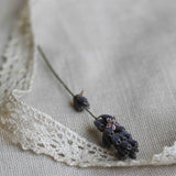 Secret Garden Flower Stud - Lavender