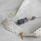 Secret Garden Flower Stud - Lavender