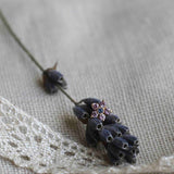 Secret Garden Flower Stud - Lavender