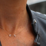 Tiny Letter Necklace