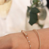 Estrid's Diamond Angel Bracelet (Custom Work)