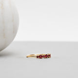 Finished: 24-Hour Auction! Brigitte Ring with Red Rubies