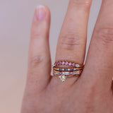 Finished: Not At All Tiny Ring with Light Yellow Sapphire