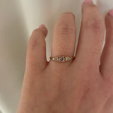 Finished: Elise Ring with Light Pink Morganite and Champagne Diamonds