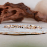 Brigitte Ring with Chocolate Diamonds and Champagne Diamonds