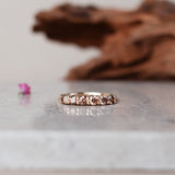 Mini Angel Ring with Dark Chocolate Diamonds