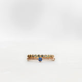Finished: Not So Tiny Sparkle Ring with Light Blue Sapphire and Diamonds TWVS